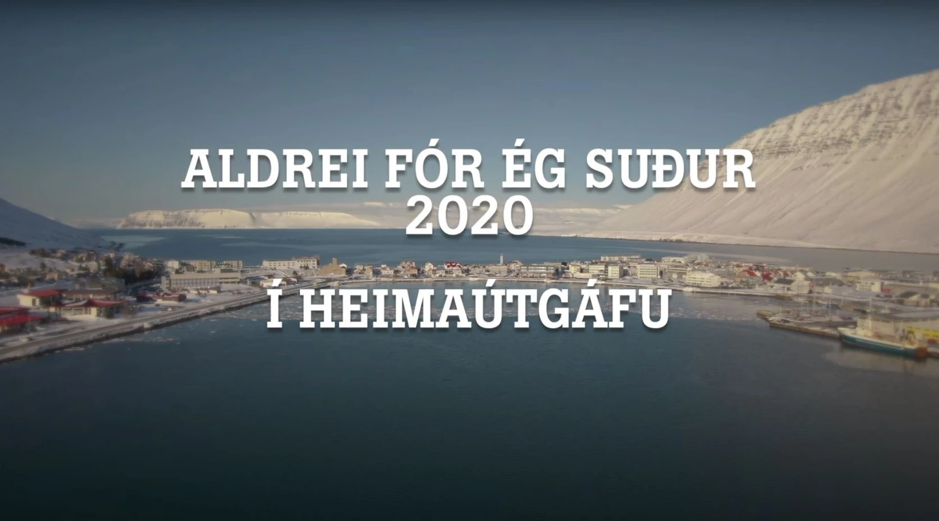 Aldrei fór ég suður 2020