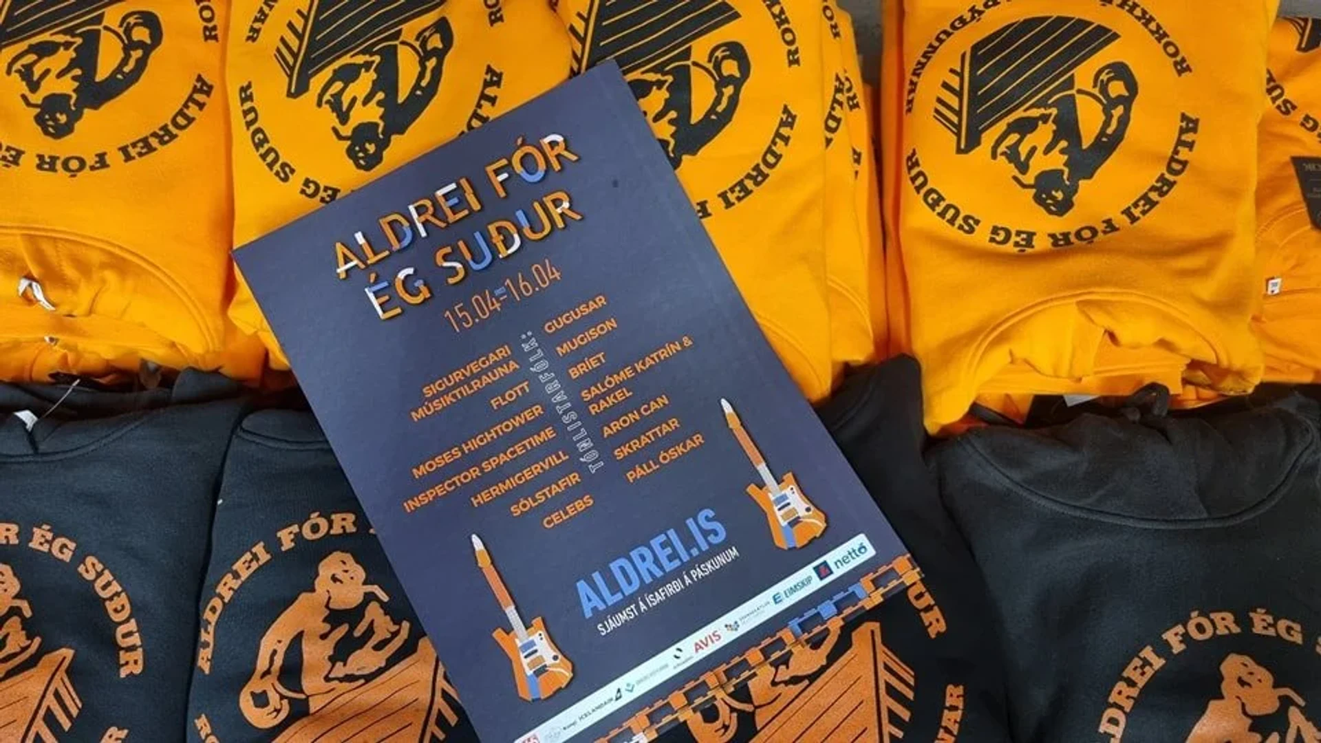 ALDREI BÚÐIN OPNAR